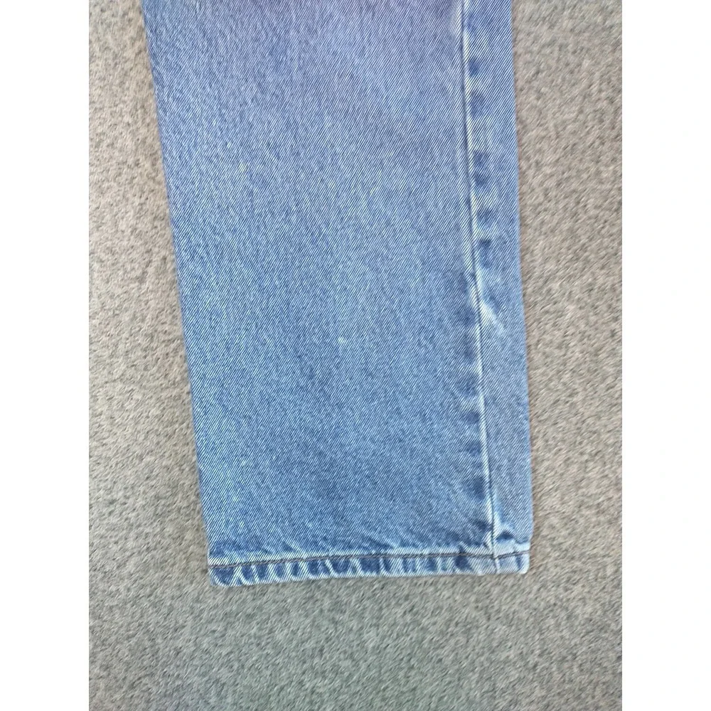 Levi Strauss Signature Mens Regular Fit Light Wash Blue Denim Jeans W36 L29